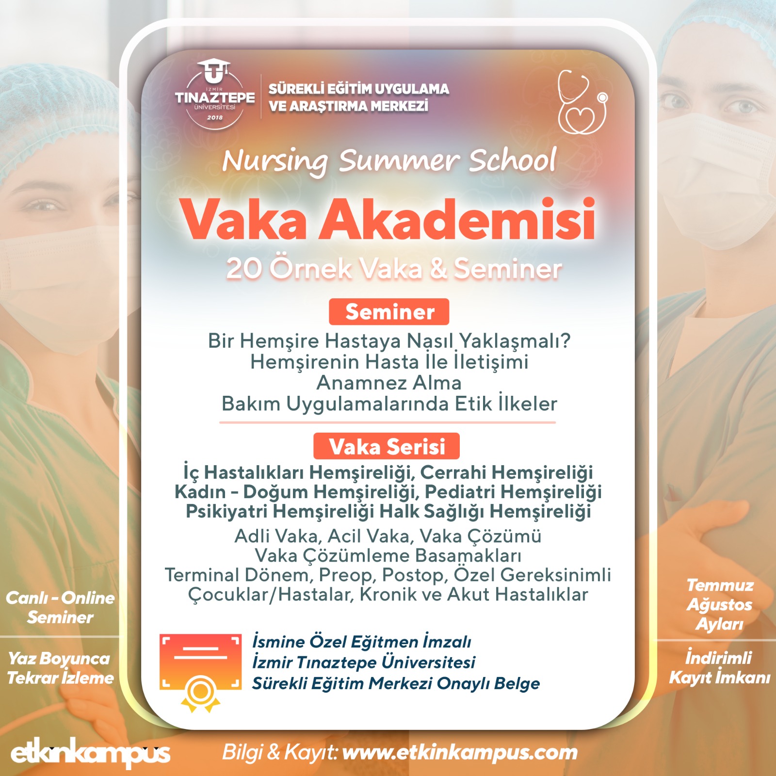 Nursing Summer School: Vaka Akademisi