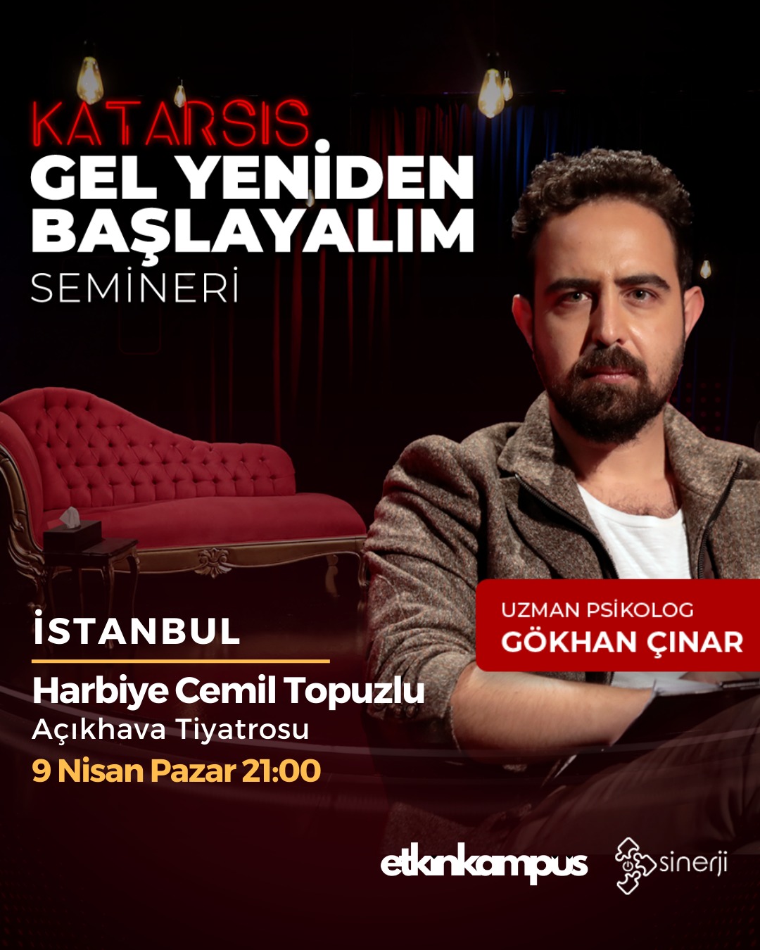 İstanbul Katarsis Gel Yeniden Başlayalım Semineri - Tam Bilet