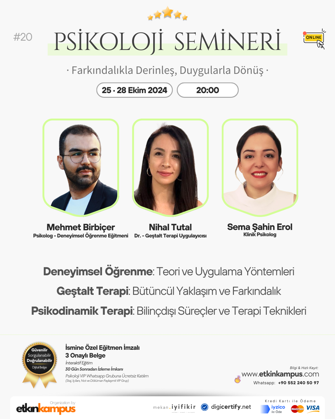 #20 Psikoloji Semineri