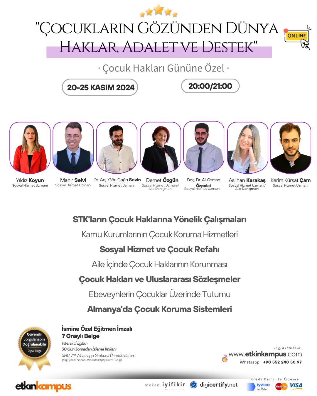 Çocuk Hakları Gününe Özel Seminer