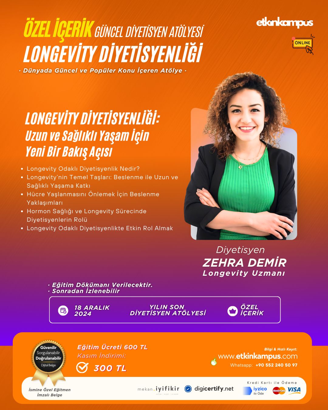 Longevity Diyetisyenliği