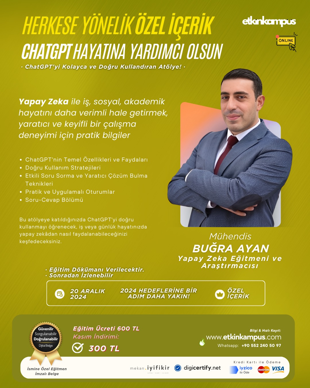 Chatgpt Kullanım Atölyesi